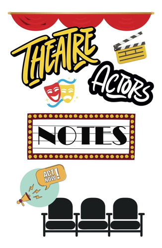 Libro: Theater Themed Notebook