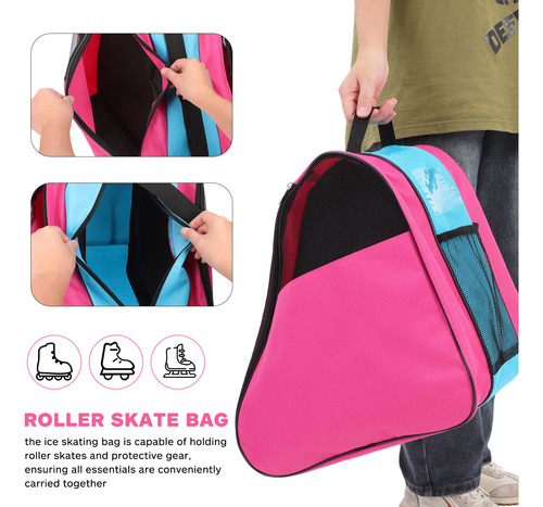 Bolsa De Patines Para Niños, Mochila Para Patines Sobre Hiel