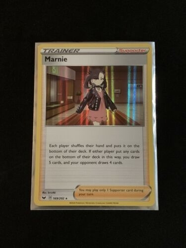 169/202 Trainer Marnie Pokemon Tcg