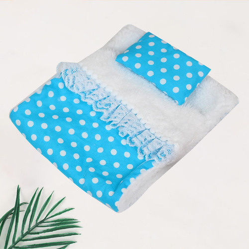 Juego De Ropa De Cama Para Muñecas, Juego De Simulación, D