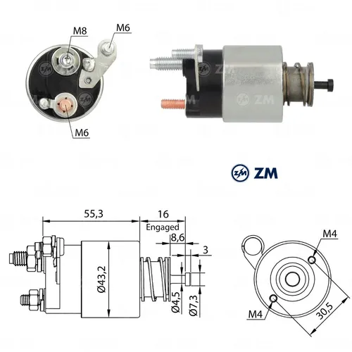 Automatico Partida Valeo New Fiesta Ka Ecosport Focus Zm4391