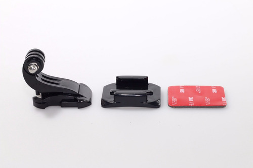 Imagem 4 de 5 de Gopro Suporte Superfie Curva J Hook Adesivo 3m Gopro