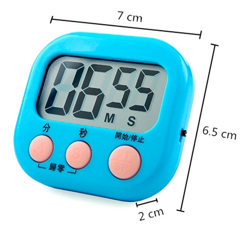 Temporizador Timer Digital De Cocina Con Iman