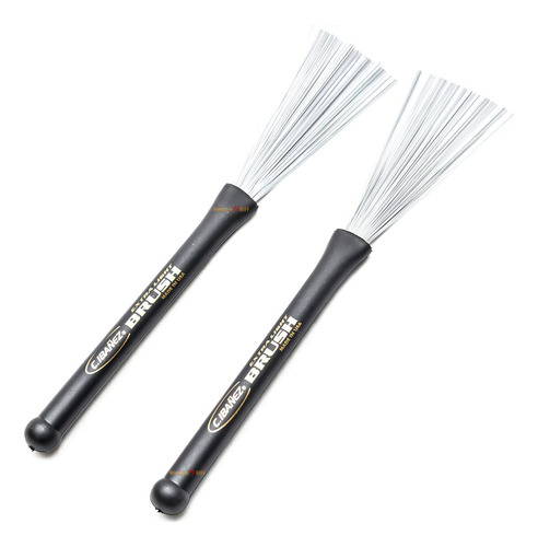 Par Baqueta Vassourinha Em Aco Jazz Brush C.ibanez
