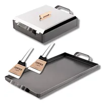 Comprar Planchetta 2 Hornallas +1 Hornalla +2 Espátulas - Biferas
