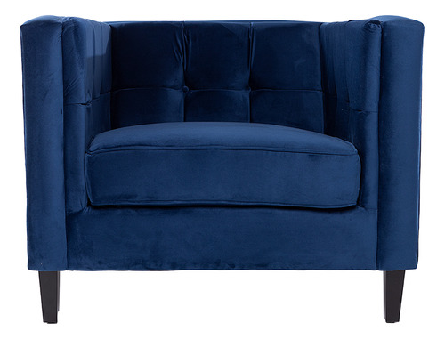 Sillon Drake Azul Këssa Muebles