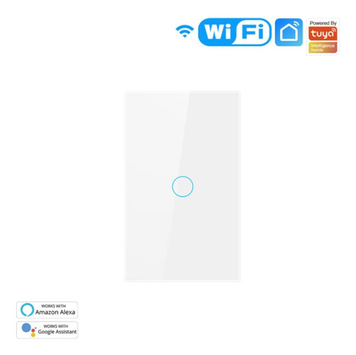 Interruptor Inteligente Switch Smart Touch Wifi - 1 Tecla