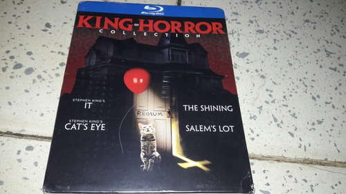 Stephen King Salems Lot/ It/ Cats Eye/ The Shining En Bluray