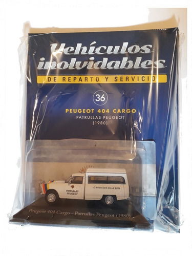 Peugeot 404 Cargo Vehículos Reparto Y Servicio #36 Sin Abrir