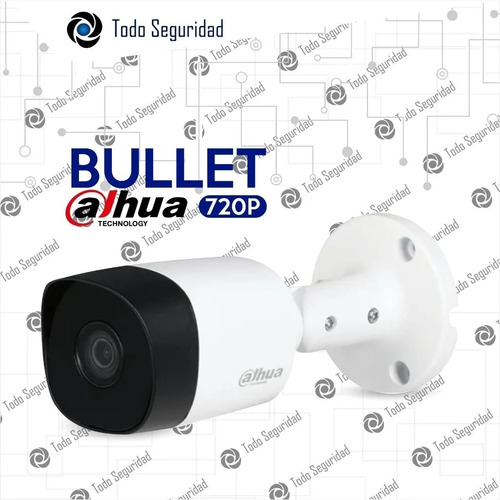 Imagen 4 de 10 de Kit Seguridad Dahua Cctv Dvr 4ch Hd + 4 Camara 720p + Disco