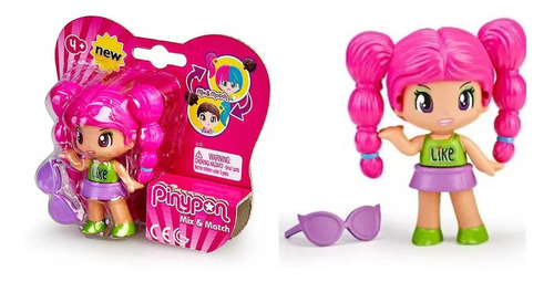 Pinypon New Looks Nuevos Estilos Pelo Rosa 15570