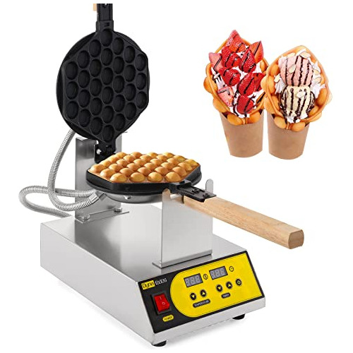 Dyna-living Bubble Waffle Maker Commercial Intelligent Hong