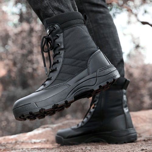 Botas Tácticas Militares Para Exteriores Para Hombre Policía
