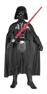 Disfraz De Darth Vader Deluxe Para Niños De Little Boys