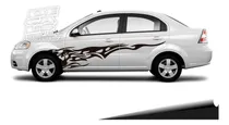 Comprar Calco Chevrolet Aveo Tattoo Flame Tunning Tuning Juego