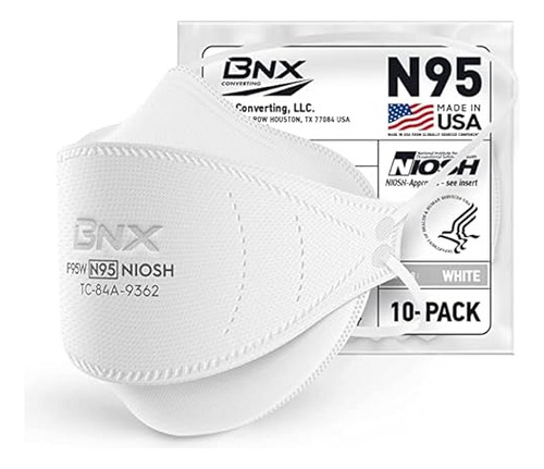 Bnx N95 Mask Niosh Certified Made In Usa Particulate Re...