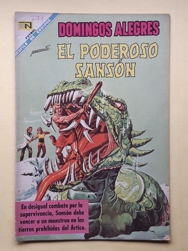 Novaro / Domingos Alegres 763 / 1968 / El Poderoso Sansón