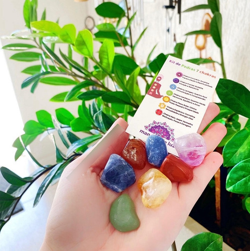 Combo Estátua De Ganesha + Pedras Dos Chakras +castiçal Kit Cor Dourado