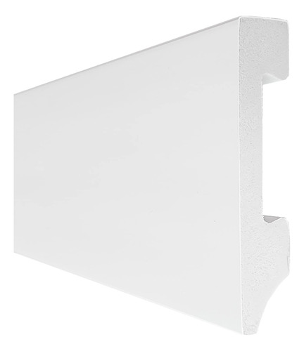 Zocalo Blanco Recto Poliestireno Eps 70mm X 15mm X 2.85mt 