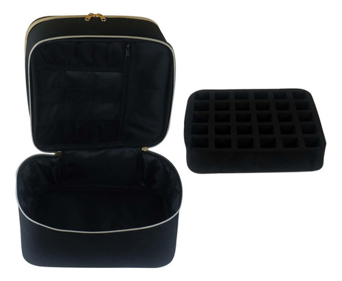 Bolsa De Transporte De Para Unhas Com Divisores Macios