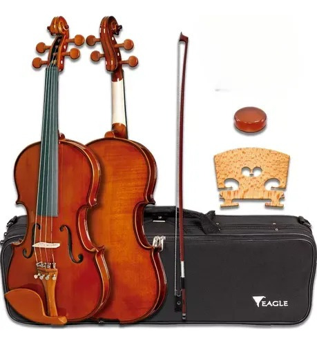 Violino Eagle 4/4 Ve441 + Corda Mauro Calixto Promoção! Ofer