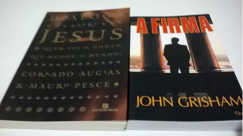 2 Livros Diálogo Sobre Jesus E A Firma Com John Grisham