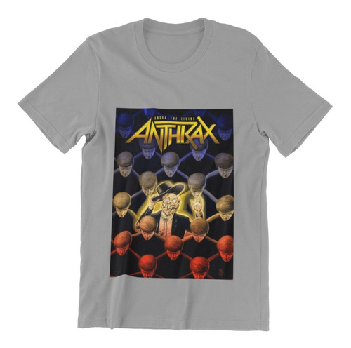 Polera Unisex Anthrax Heavy Metal Musica Album Estampado