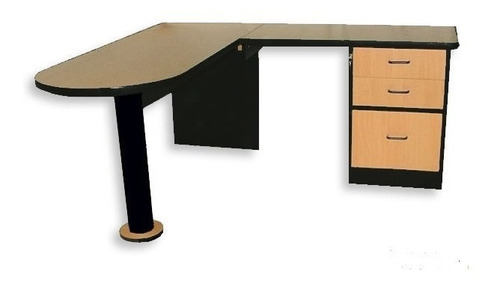 Escritorio Ejecutivo Tipo Lazio De 150x115x75 Con Gavetero