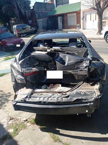 Toyota Corolla 1.8 Xei Ctv 2015 Chocado Unica Mano