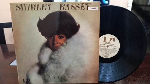 Shirley Bassey Ayeres Lp Vinilo 1978 Como Nuevo Nm