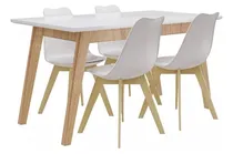 Comprar Combo Escandinavo Mesa Extensible 160 A 200 + 8 Sillas Tulip