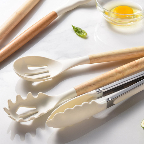 S Juego De 12 Cucharas Antiadherentes Para Cocinar Y Ollas S