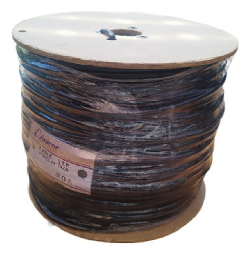 Bobina Cable Utp 4 Pares Exterior 305mts 100% Cobre Cctv Red