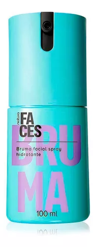 Bruma Facial Spray Hidratante Rostro 100ml Faces Natura Tipo De Piel Todo  Tipo De Piel