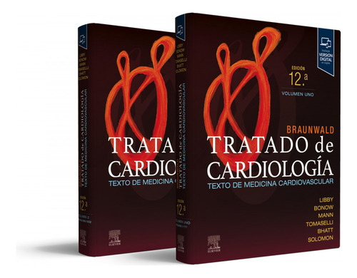 Libro Braunwald Tratado De Cardiologia 12ª Ed De Libby