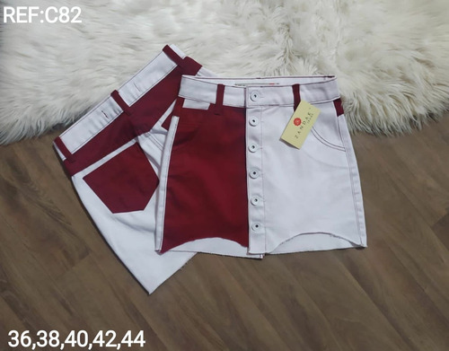 Imagem 2 de 3 de Bermudas,saia E Croppet Jeans
