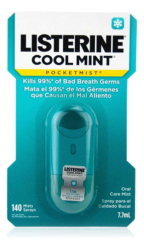 Listerine Pocket Mist Menta Fría 0.3 - mL a $12988