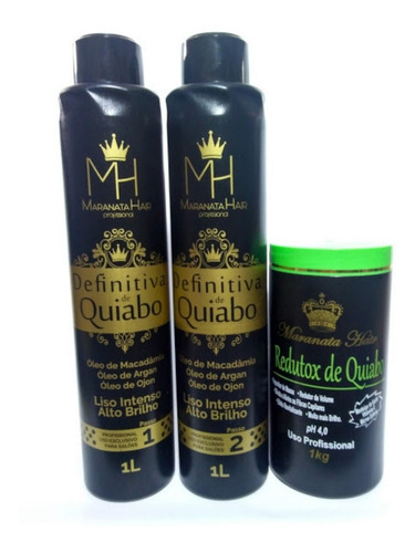 Progressiva+botox Escova Definitiva De Quiabo É Boa Maranata Hair Produto Para Alisar Cabelo Resenha Melhor Alisamento