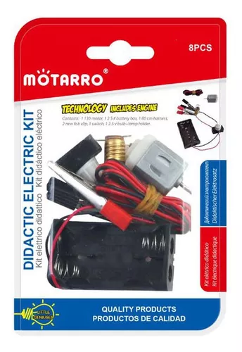 Set Circuito Eléctrico Escolar 8pzs