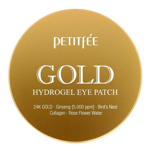 Imagen 2 de 2 de Petitfee, Parches De Hidrogel De Oro Para Los Ojos, 60 Pzas