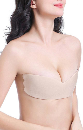 Corpiño Bandeau Adhesivo Textil Kiss Bra 687m