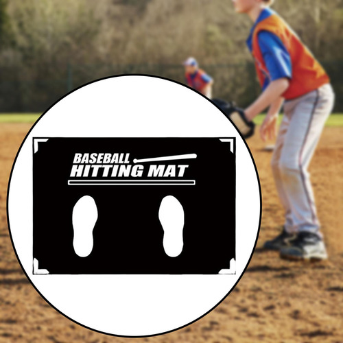 Estera Para Golpear De Béisbol, Equipo De Práctica 50x80cm