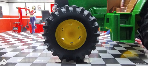 John Deere Tough Tractor Ertl Escala 1 16 Verde Lima (Usado)