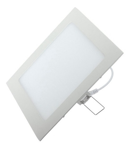 Imagen 1 de 9 de Panel Embutir Led Cuadrado 24 Watt Luz Cálida X 6 Unidades