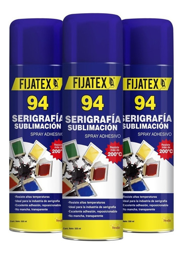 Serigrafía Sublimación Fijatex 94 - 1pz