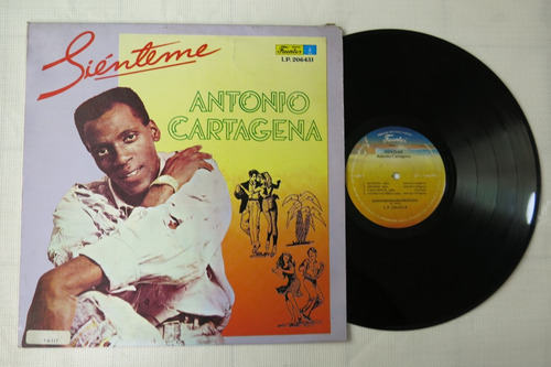 Vinyl Vinilo Lp Acetato Antonio Cartagena Sienteme Salsa