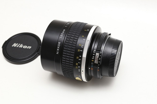 Nikon Nikkor 105mm 1.8 Ai-s Impecable No 1.4g