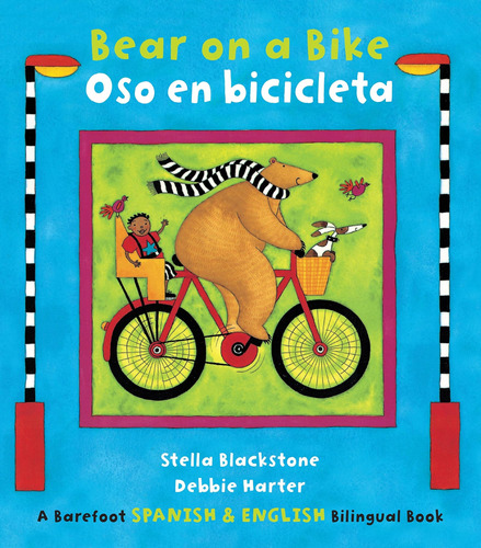 Libro: Bear On A Bike Oso En Bicicleta (inglés Y Español)