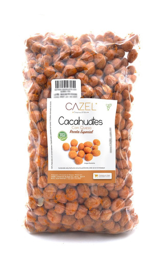 Imagen 1 de 2 de Cacahuates Con Queso Cheddar Receta Especial 1kg