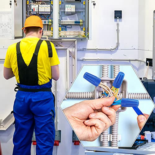 100 Unidades De Conectores Elétricos De Fio Impermeável Outd